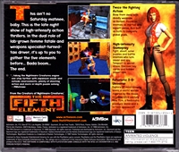 Sony PlayStation The Fifth Element Back CoverThumbnail